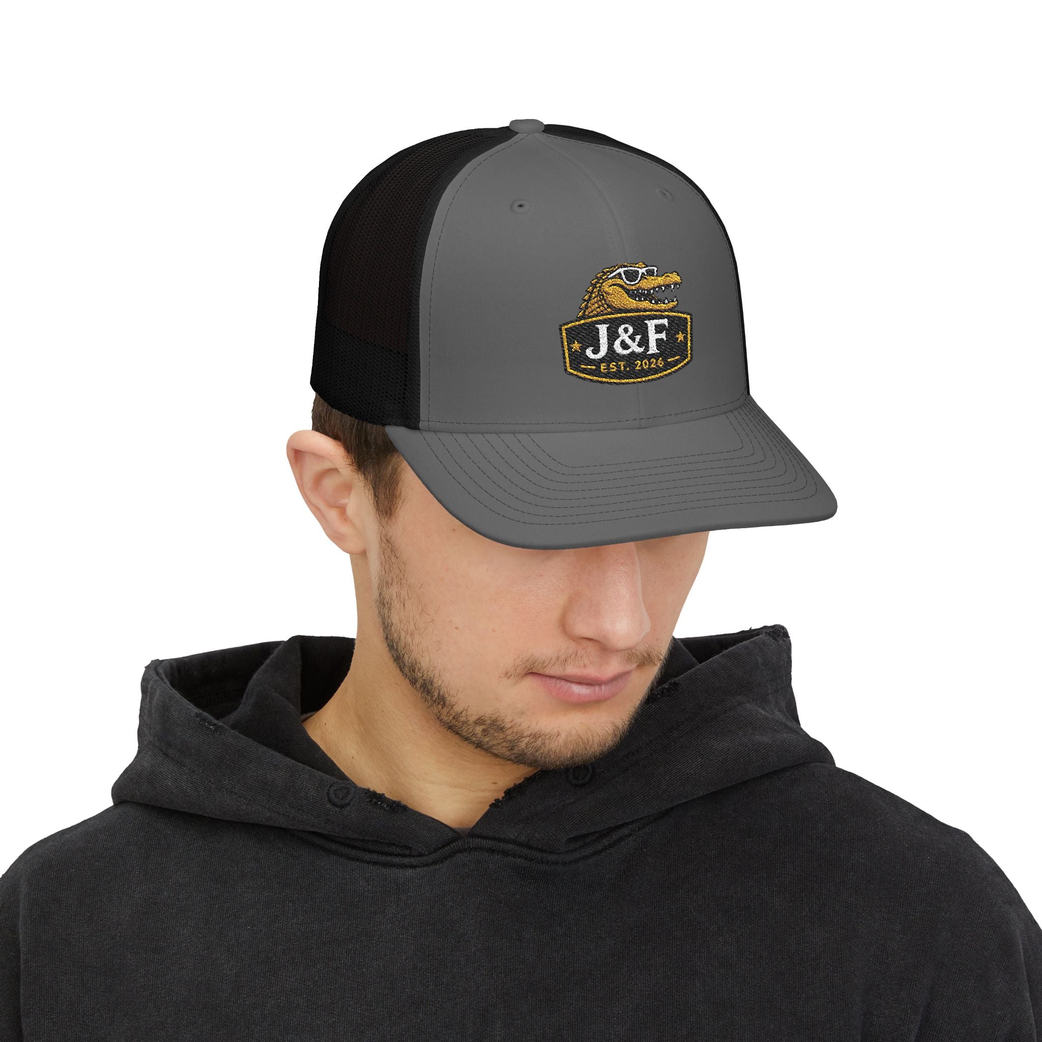 J&F Patch Trucker Cap