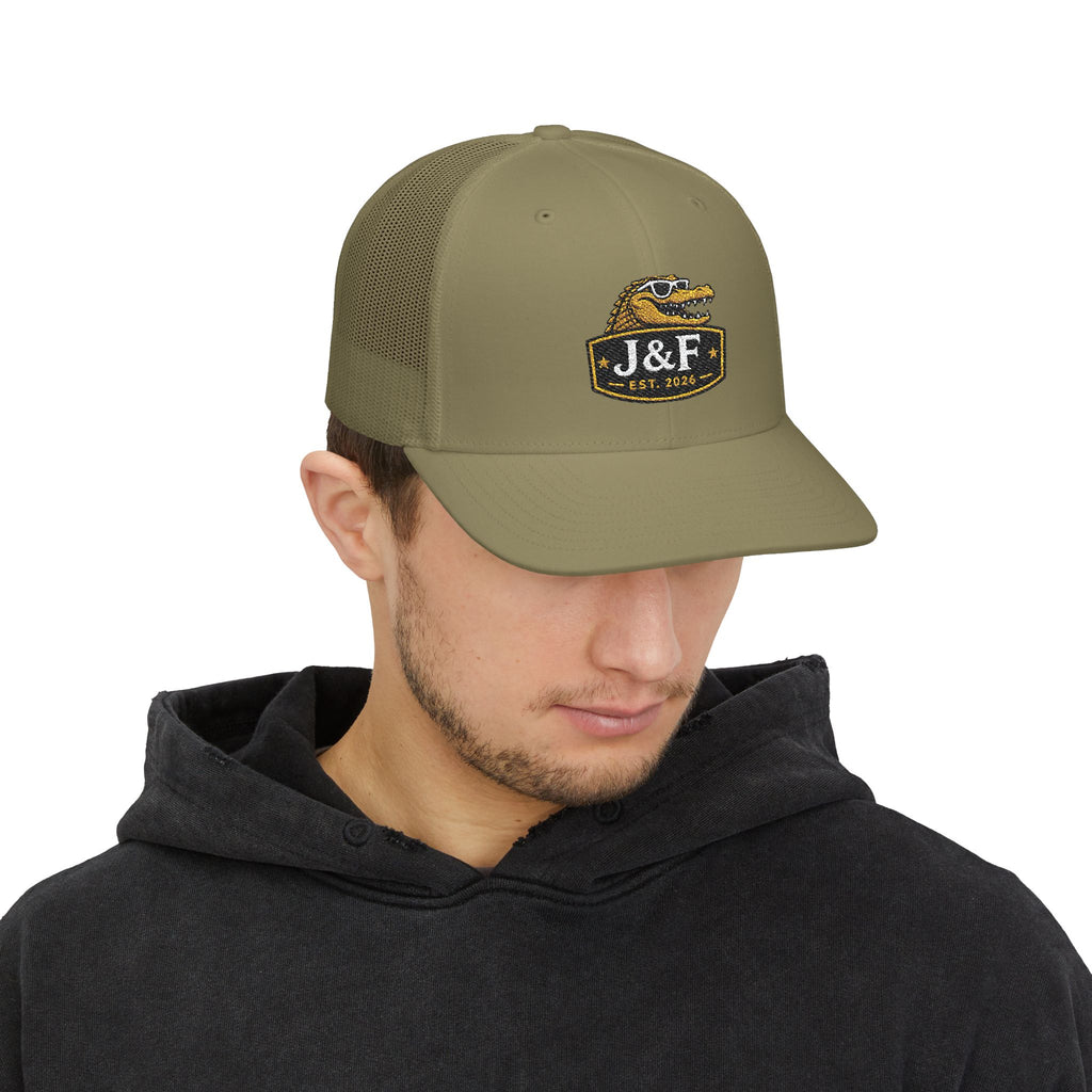 J&F Patch Trucker Cap